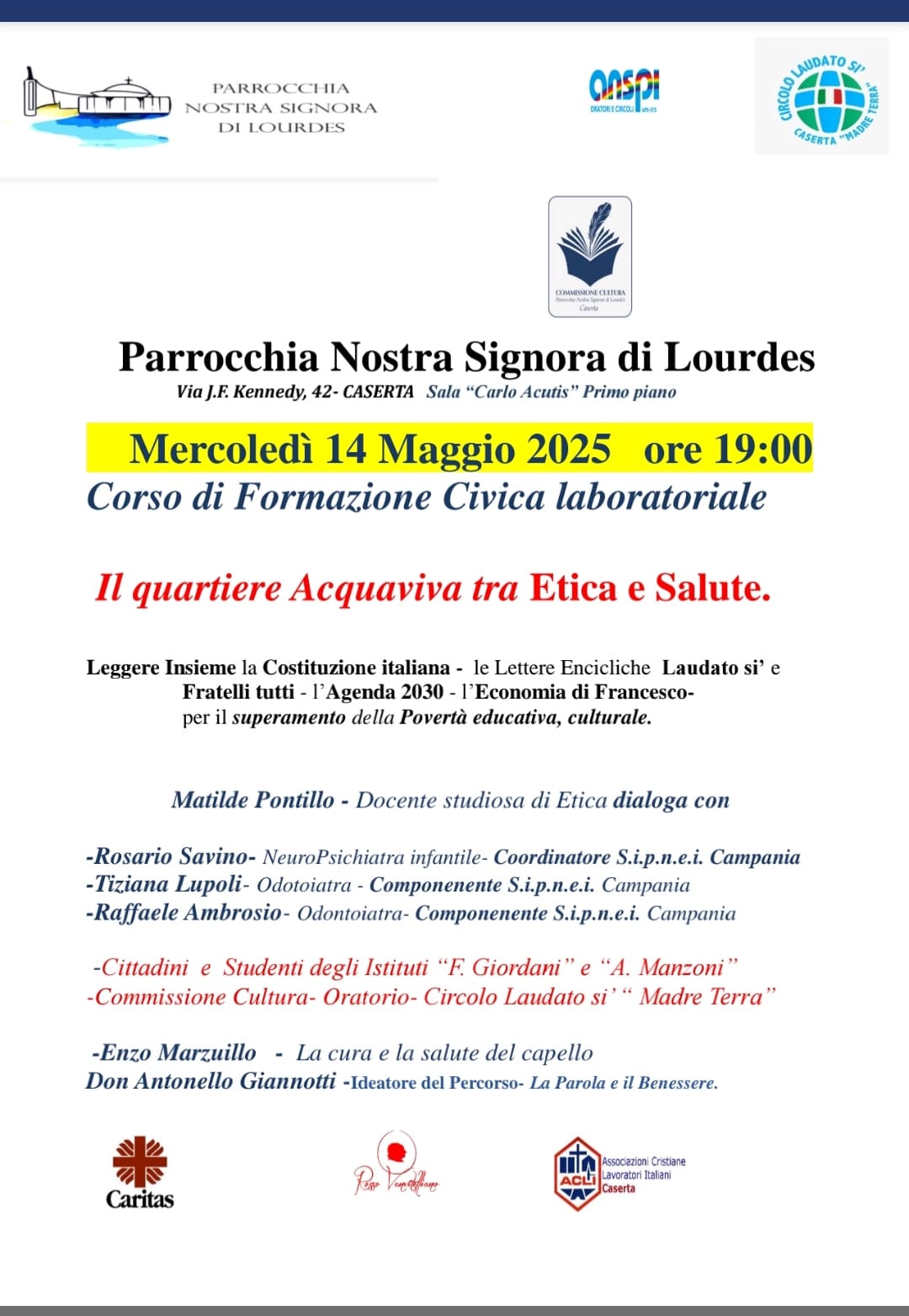 Conferma iscrizione 205
