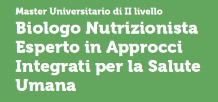 Genova, Master Universitario di II livello Biologo Nutrizionista Esperto in Approcci Integrati per la Salute Umana