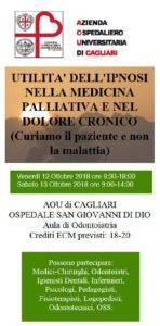Utilità dell'ipnosi nella medicina palliativa e nel dolore cronico. Cagliari