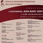 Convegno l'Agopuntura: Jean Marc Kespi e altre visioni integrate